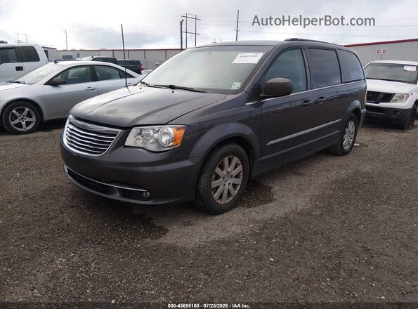 2C4RC1BG9GR156892 2016 CHRYSLER TOWN & COUNTRY Gray წინა მარცხენა ხედი სამი მეოთხედიდან