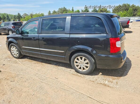 2C4RC1BG9GR237987 2016 CHRYSLER TOWN Black Trasero izquierdo