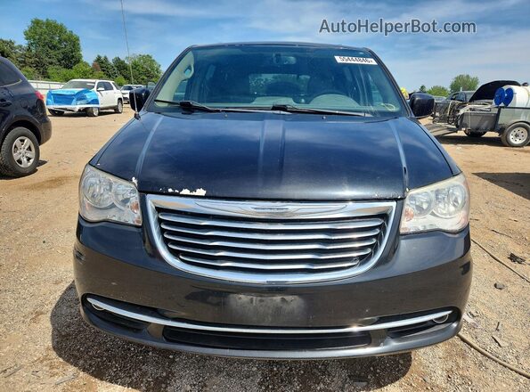 2C4RC1BG9GR237987 2016 CHRYSLER TOWN Black Vista frontal