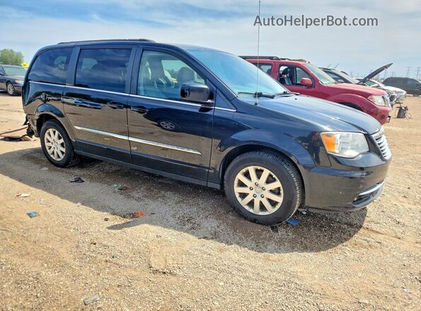 2C4RC1BG9GR237987 2016 CHRYSLER TOWN Black Delantero derecho