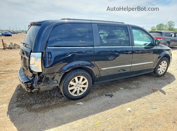 2C4RC1BG9GR237987 2016 CHRYSLER TOWN Black Trasero derecho