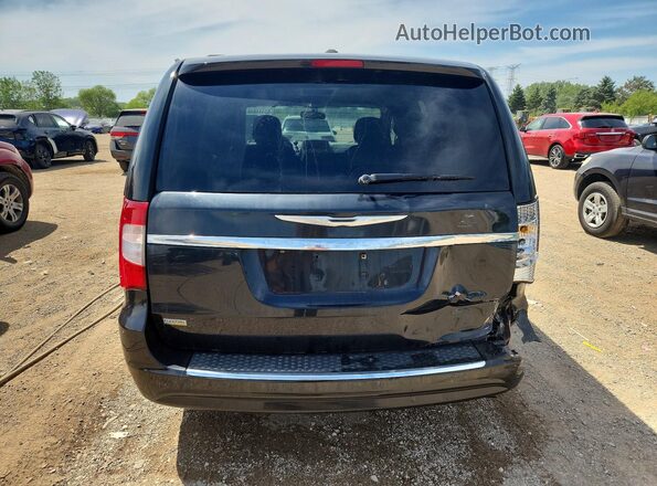 2C4RC1BG9GR237987 2016 CHRYSLER TOWN Black Vista trasera
