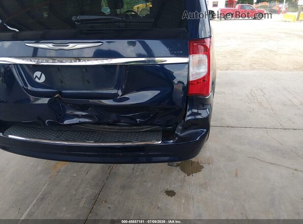 2C4RC1BG9GR254742 2016 CHRYSLER TOWN & COUNTRY Blue Front view