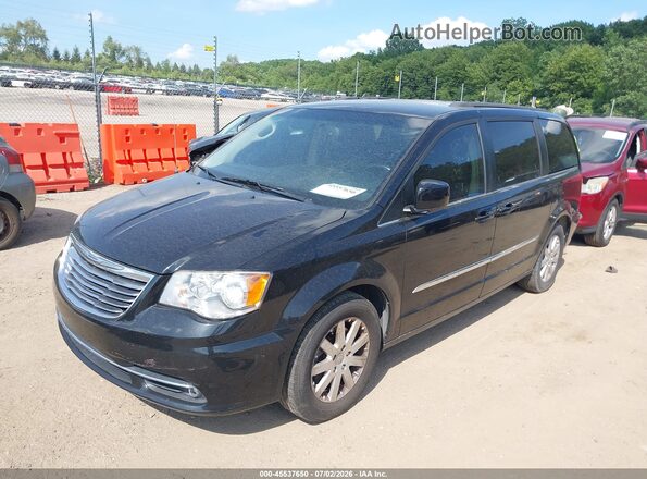 2C4RC1BG9GR287482 2016 CHRYSLER TOWN & COUNTRY Black Front left