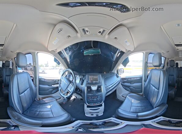 2C4RC1BG9GR290320 2016 CHRYSLER TOWN White Панорамний вид салону 360°