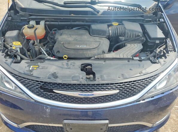 2C4RC1BG9HR512582 2017 CHRYSLER PACIFICA Blue Շարժիչի բաժամունքի տեսք