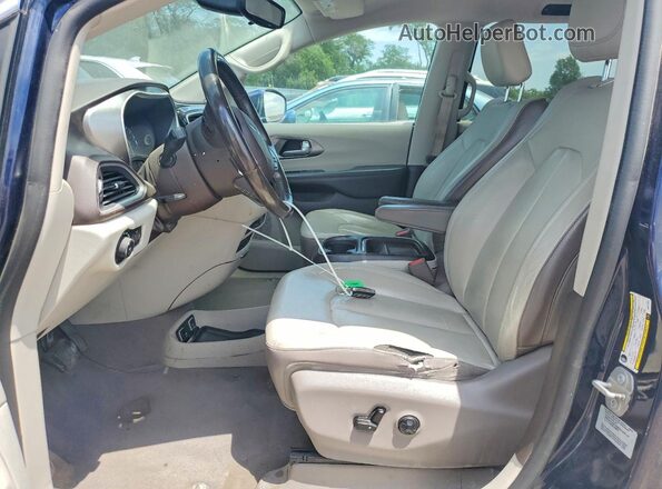 2C4RC1BG9HR512582 2017 CHRYSLER PACIFICA Blue Սալոնի դիմացի տեսք