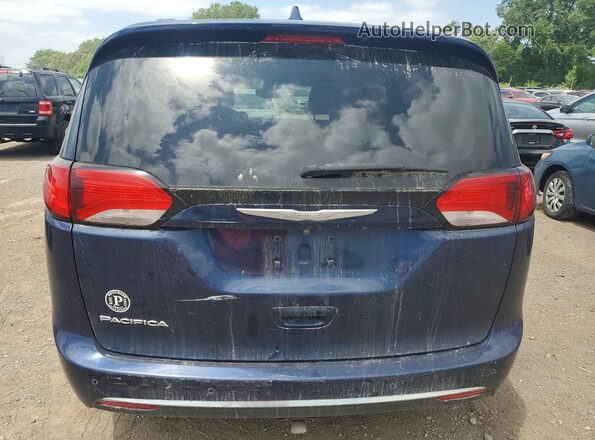 2C4RC1BG9HR512582 2017 CHRYSLER PACIFICA Blue Հետևի տեսք