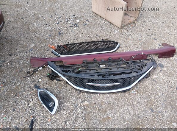 2C4RC1BG9HR533917 2017 CHRYSLER PACIFICA Burgundy Instrument cluster view