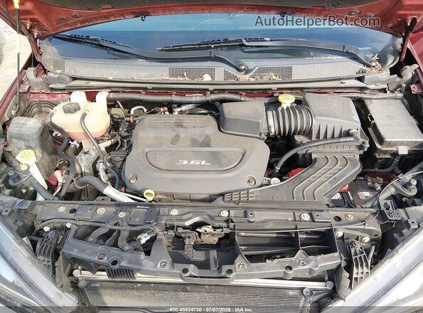 2C4RC1BG9HR533917 2017 CHRYSLER PACIFICA Burgundy Rear view