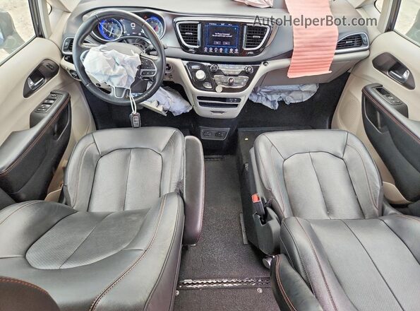 2C4RC1BG9LR120615 2020 CHRYSLER PACIFICA Black წინა პანელის ხედი