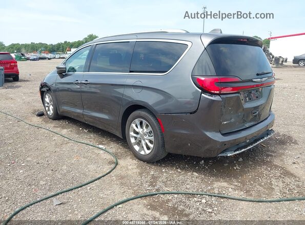 2C4RC1BG9MR529053 2021 CHRYSLER PACIFICA Gray Tył lewy