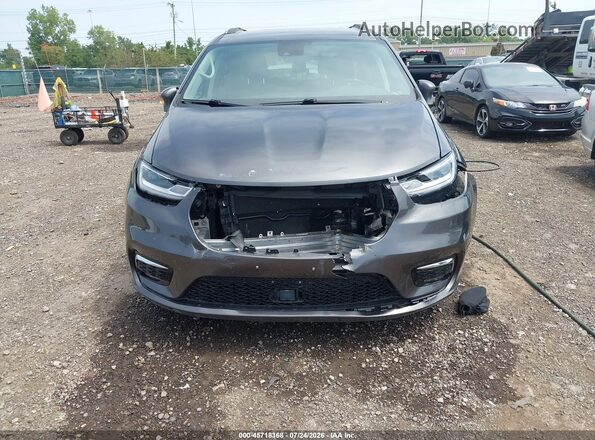 2C4RC1BG9MR529053 2021 CHRYSLER PACIFICA Gray Widok z przodu