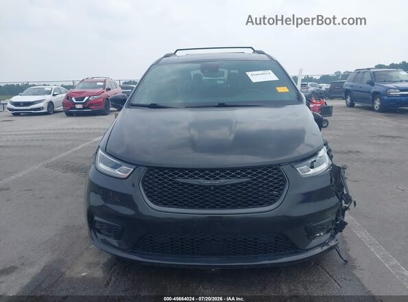 2C4RC1BG9MR565714 2021 CHRYSLER PACIFICA Черный Вид щитка приборов