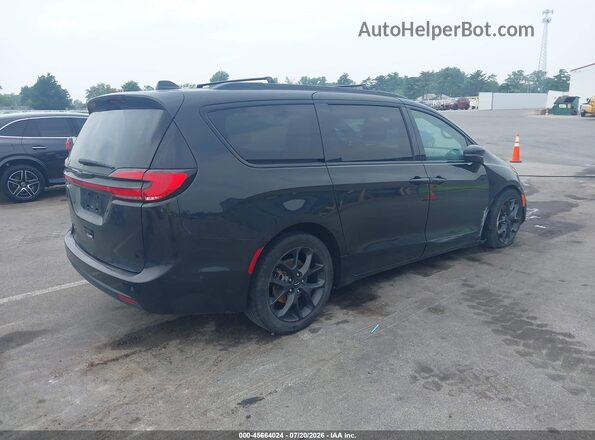 2C4RC1BG9MR565714 2021 CHRYSLER PACIFICA Черный Задняя правая четверть