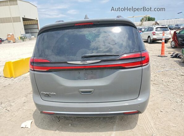 2C4RC1BG9MR600400 2021 CHRYSLER PACIFICA Gray უკანა ხედი