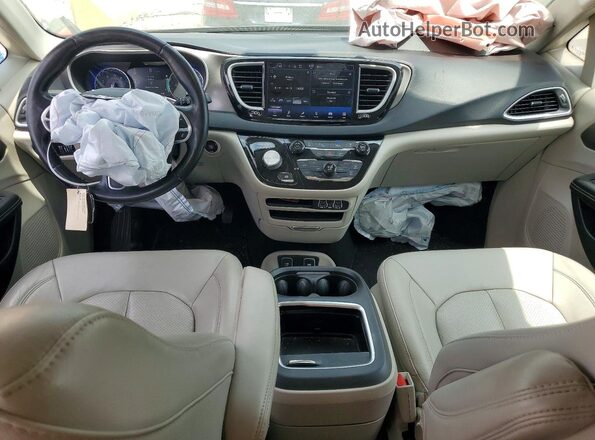 2C4RC1BG9MR600400 2021 CHRYSLER PACIFICA Gray წინა პანელის ხედი
