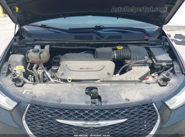 2C4RC1BG9NR132590 2022 CHRYSLER PACIFICA Black Вид ззаду