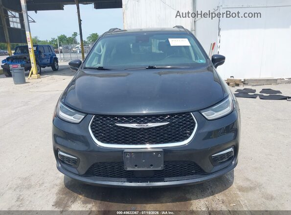 2C4RC1BG9NR132590 2022 CHRYSLER PACIFICA Black Вид щитка приладів