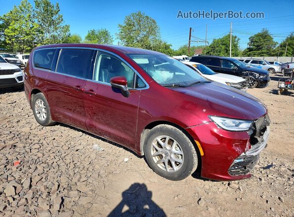 2C4RC1BG9PR505470 2023 CHRYSLER PACIFICA Burgundy Delantero derecho