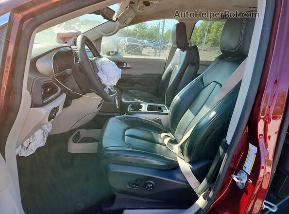 2C4RC1BG9PR505470 2023 CHRYSLER PACIFICA Burgundy Vista interior delantera