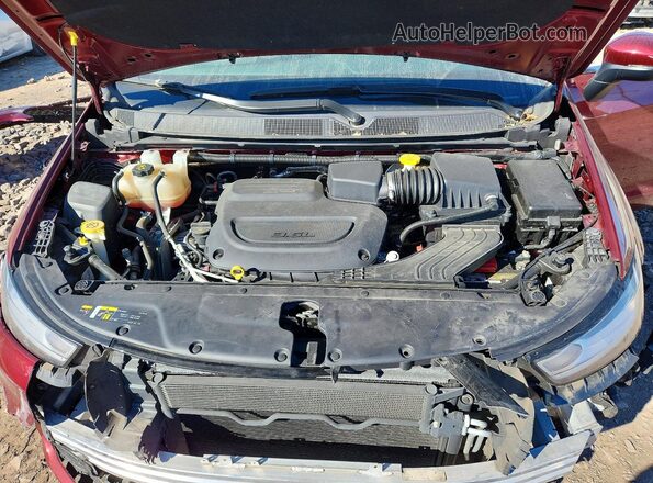 2C4RC1BG9PR505470 2023 CHRYSLER PACIFICA Burgundy Vista del compartimento del motor