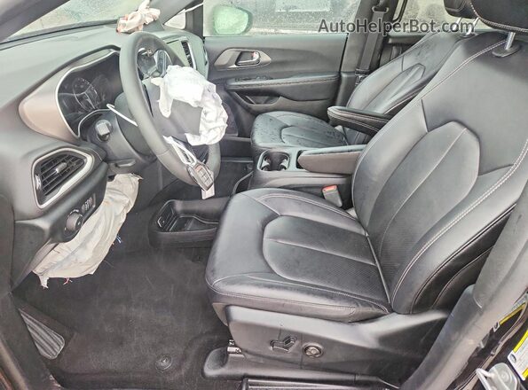 2C4RC1BG9SR570439 2025 CHRYSLER PACIFICA Black Вид салону спереду