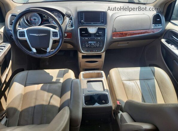 2C4RC1BGXGR112769 2016 CHRYSLER TOWN Gold Vista del salpicadero