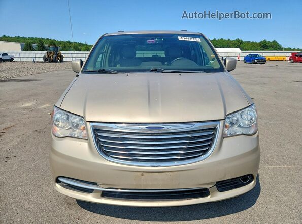 2C4RC1BGXGR112769 2016 CHRYSLER TOWN Gold Vista frontal