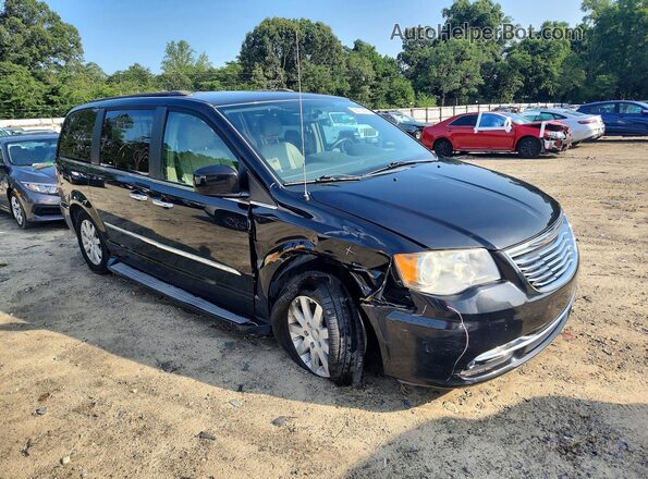 2C4RC1BGXGR128793 2016 CHRYSLER TOWN Black წინა მარჯვენა