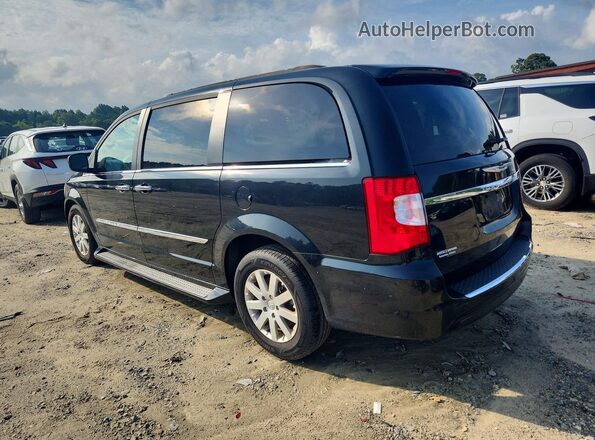 2C4RC1BGXGR128793 2016 CHRYSLER TOWN Black უკანა მარცხენა