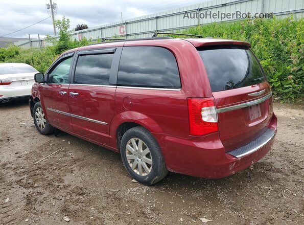 2C4RC1BGXGR166248 2016 CHRYSLER TOWN Burgundy Հետևի ձախ