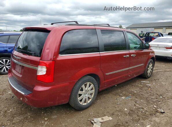 2C4RC1BGXGR166248 2016 CHRYSLER TOWN Burgundy Հետևի աջ