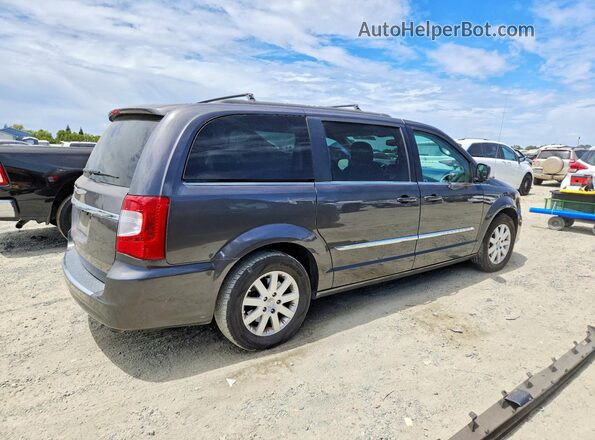 2C4RC1BGXGR186063 2016 CHRYSLER TOWN Gray Trasero derecho