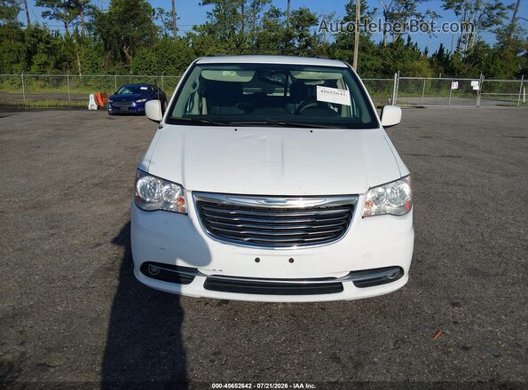 2C4RC1BGXGR206408 2016 CHRYSLER TOWN & COUNTRY White ხელსაწყოთა პანელის ხედი