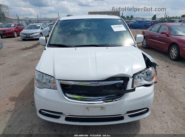 2C4RC1BGXGR287930 2016 CHRYSLER TOWN & COUNTRY White Widok zestawu wskaźników