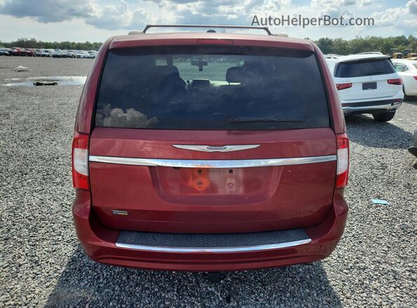 2C4RC1BGXGR291329 2016 CHRYSLER TOWN Burgundy Հետևի տեսք