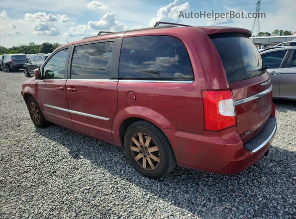 2C4RC1BGXGR291329 2016 CHRYSLER TOWN Burgundy Հետևի ձախ