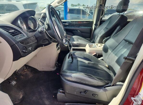 2C4RC1BGXGR291329 2016 CHRYSLER TOWN Burgundy Սալոնի դիմացի տեսք