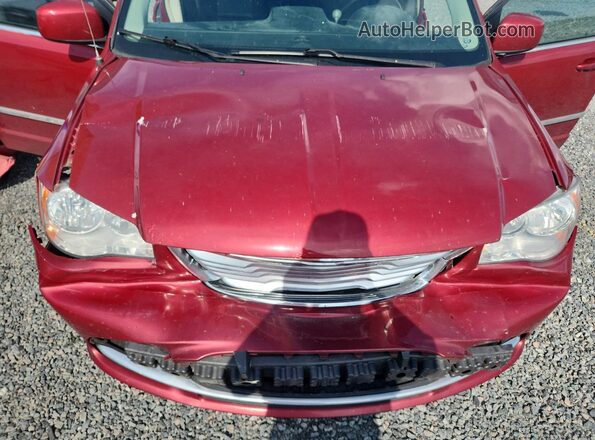 2C4RC1BGXGR291329 2016 CHRYSLER TOWN Burgundy Շարժիչի բաժամունքի տեսք