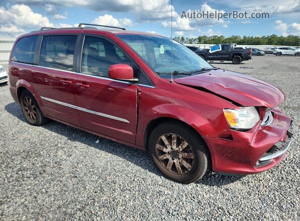 2C4RC1BGXGR291329 2016 CHRYSLER TOWN Burgundy Առջևի աջ