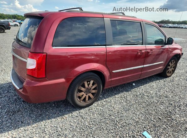 2C4RC1BGXGR291329 2016 CHRYSLER TOWN Burgundy Հետևի աջ