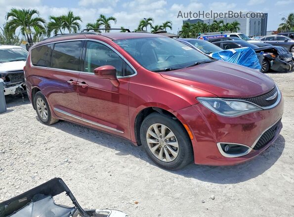 2C4RC1BGXHR523462 2017 CHRYSLER PACIFICA Maroon Delantero derecho