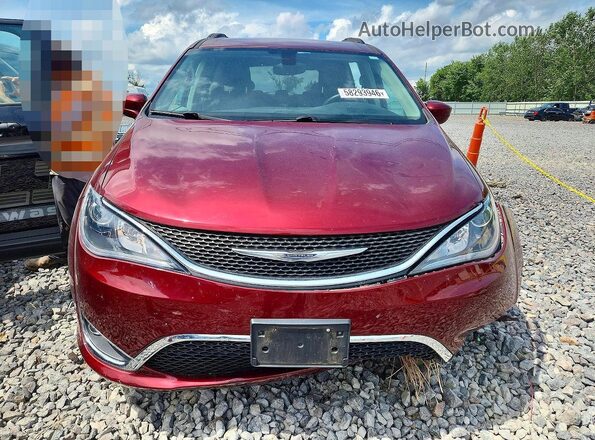 2C4RC1BGXHR588120 2017 CHRYSLER PACIFICA Red Widok z przodu
