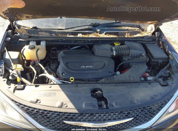 2C4RC1BGXJR123567 2018 CHRYSLER PACIFICA Dark Blue Հետևի տեսք
