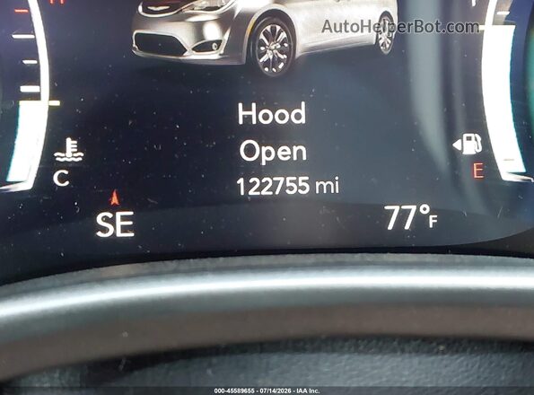 2C4RC1BGXJR123567 2018 CHRYSLER PACIFICA Dark Blue 