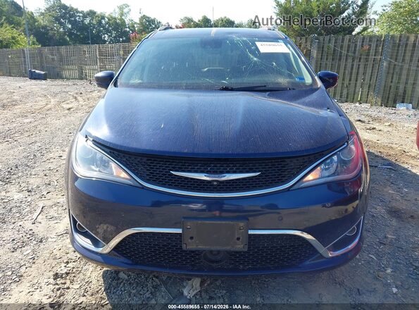 2C4RC1BGXJR123567 2018 CHRYSLER PACIFICA Dark Blue Սարքավորումների վահանակի տեսք