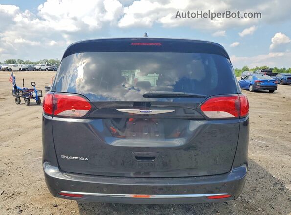 2C4RC1BGXJR317886 2018 CHRYSLER PACIFICA Black Widok z tyłu