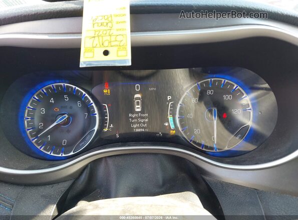 2C4RC1BGXMR509149 2021 CHRYSLER PACIFICA Gray Widok tylnych siedzeń