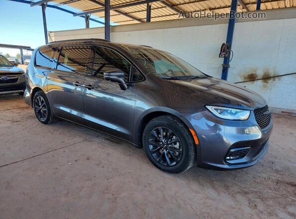 2C4RC1BGXMR593098 2021 CHRYSLER PACIFICA Gray Front right